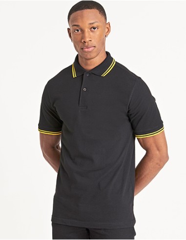 A-JP003-Stretch Tipped Polo